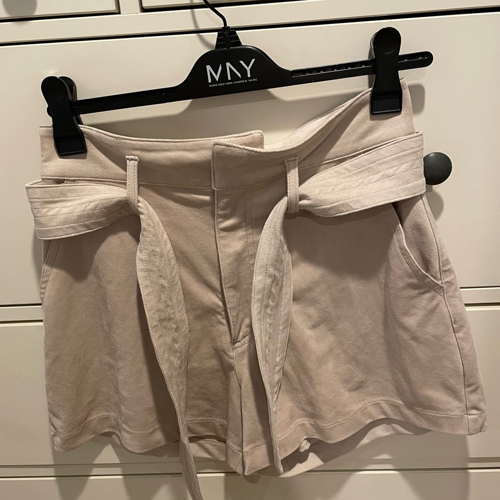 Suede Shorts - image 1